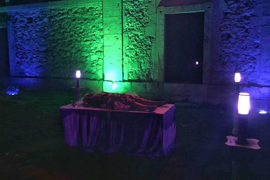 El Palacio Goyeneche se llenó de Gritos en el Silencio de la noche por Halloween
