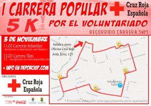 Cruz Roja Española en la Comarca de Tajuña organiza la I Carrera Popular por el Voluntariado