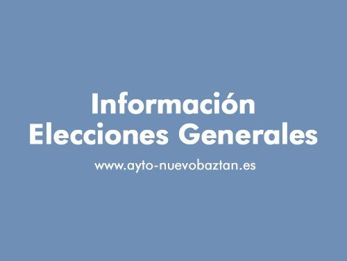 Aprobación de emplazamientos propaganda y espacios actos electorales en Nuevo Baztán