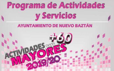 Programa de actividades y servicios del Ayuntamiento de Nuevo Baztán para el curso 2019-2020 del centro municipal de mayores