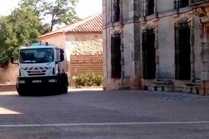 Trabajos de limpieza en el Casco Histórico y Urbanizaciones
