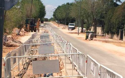 Finalizan 5 fases de las Obras de la nueva red de distribución de agua de Eurovillas