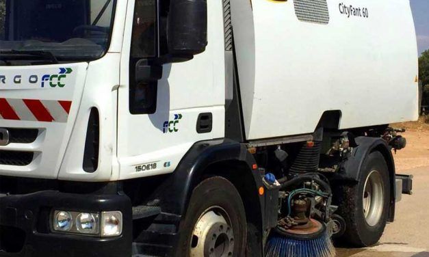 Refuerzo extra de limpieza en las calles de Nuevo Baztán