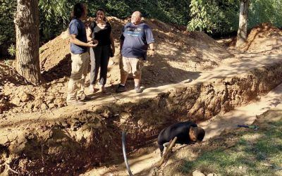 Aparecen los primeros restos de la fábrica de vidrio de Nuevo Baztán levantada por Juan de Goyeneche a principios S. XVIII