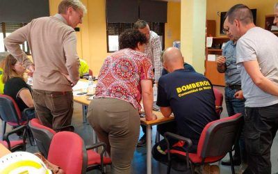 Reunión de coordinación con el CECOP y Canal de Isabel II para la evacuación de aguas