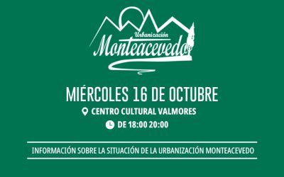 Reunión vecinal para la urbanización Monteacevedo