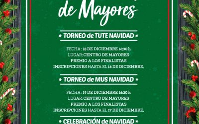 Actividades de Navidad del Centro Municipal de Mayores