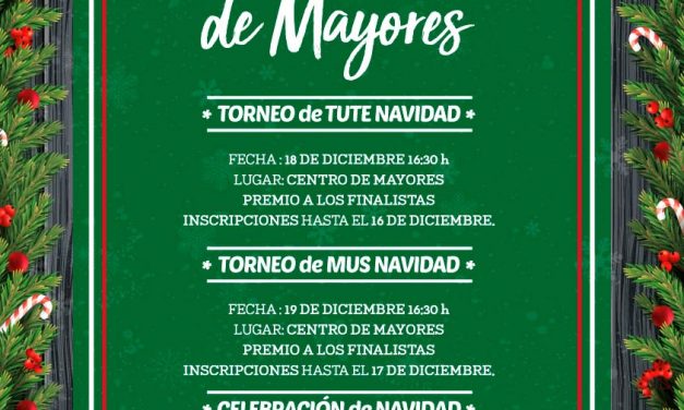 Actividades de Navidad del Centro Municipal de Mayores
