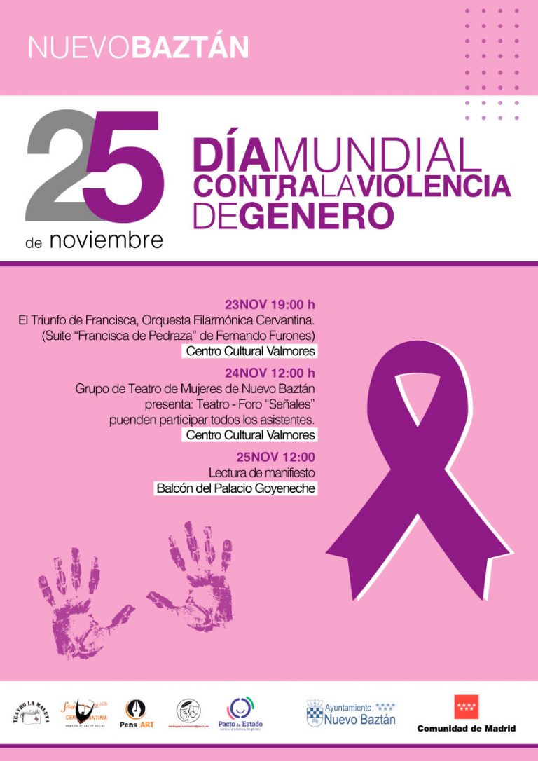 Actos por el 25 noviembre "Día Internacional para la Eliminación de la ...