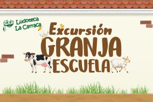 La ludoteca La Carraca se marcha a la Granja Escuela El Álamo en el mes de abril.