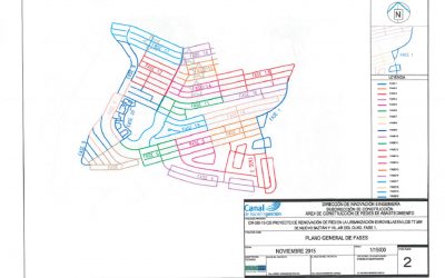 Actualización de la información de la Obra del Canal de Isabel II en Urbanización Eurovillas