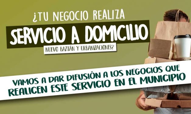 ¿Tu negocios realiza servicio a domicilio? Escríbenos…