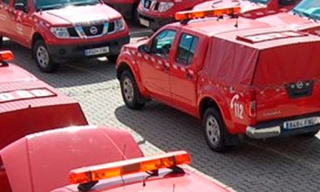 Desinfección mañana de las zonas con mayor afluencia del municipio