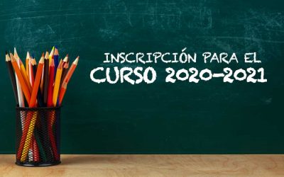 Se abre el plazo de inscripción para el curso 2020-2021