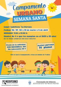 Cartel campamento
