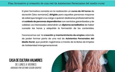 Curso formativo «Interrelación, comunicación y observación con la persona dependiente y su entorno»