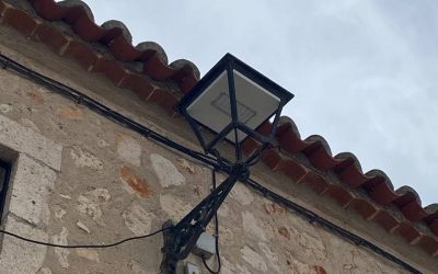 Primeras actuaciones para mejorar el alumbrado público municipal