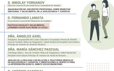 Proyecto Intermunicipal sobre Salud Mental en la Adolescencia y Juventud