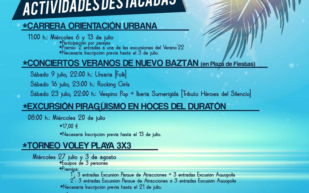 Campaña de Actividades de Verano 2022 en «La Casa»