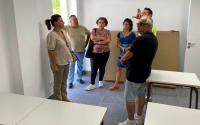 Obras del Centro Escolar CEIPSO Juan de Goyeneche