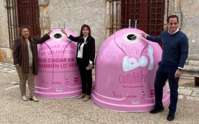 Ecovidrio y el Ayuntamiento presentan la campaña solidaria ‘Recicla vidrio por ellas’