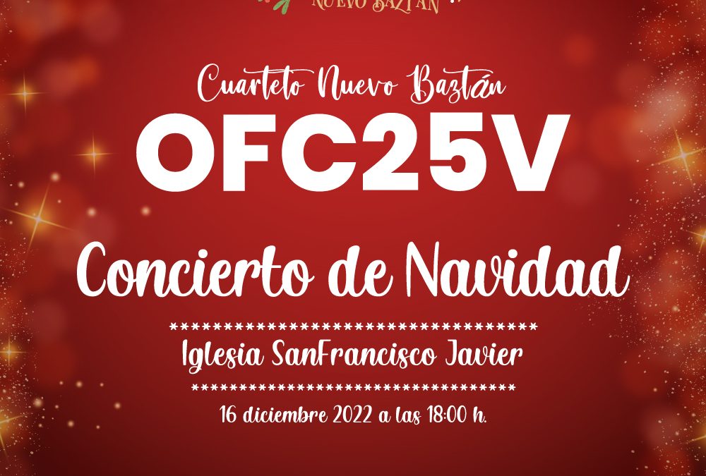 Conciertos de Navidad.OFC25V, Escuela de Música y Asociación Cultural EDEN