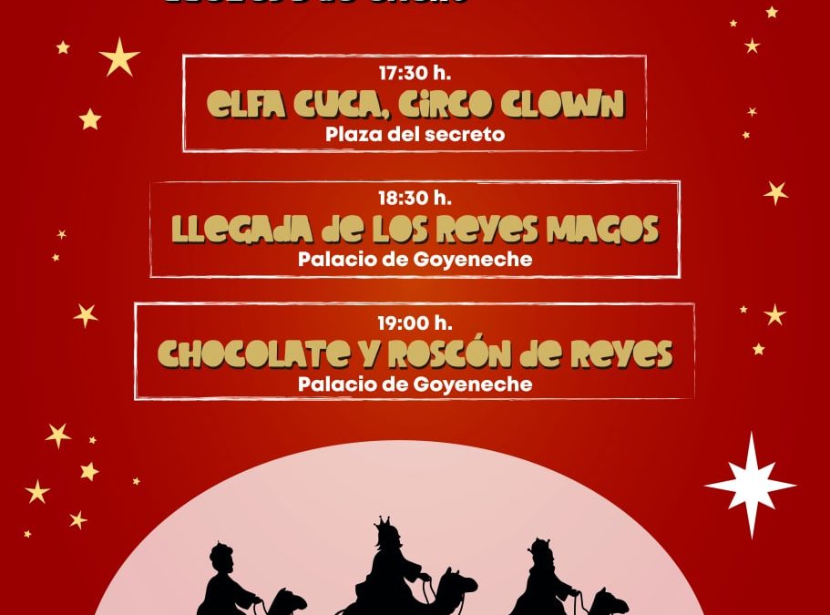 Llegan los Reyes Magos a Nuevo Baztán para visitarnos