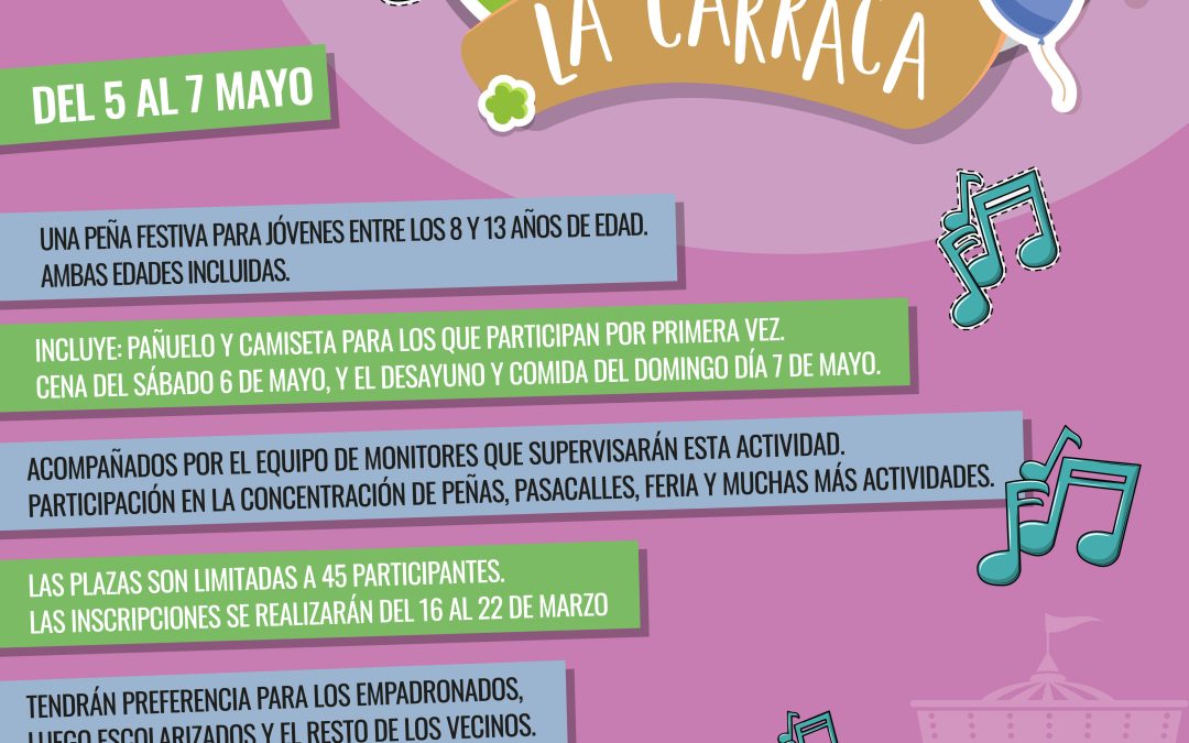 Peña Infantil fiestas de mayo “La Carraca”