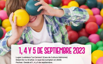 Campamento Urbano de Infancia para septiembre 2023