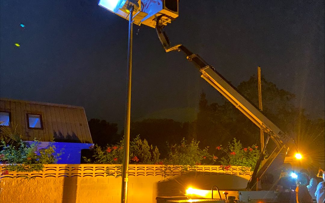 Ferrovial y Philips visitan Nuevo Baztán. Iluminación de vanguardia