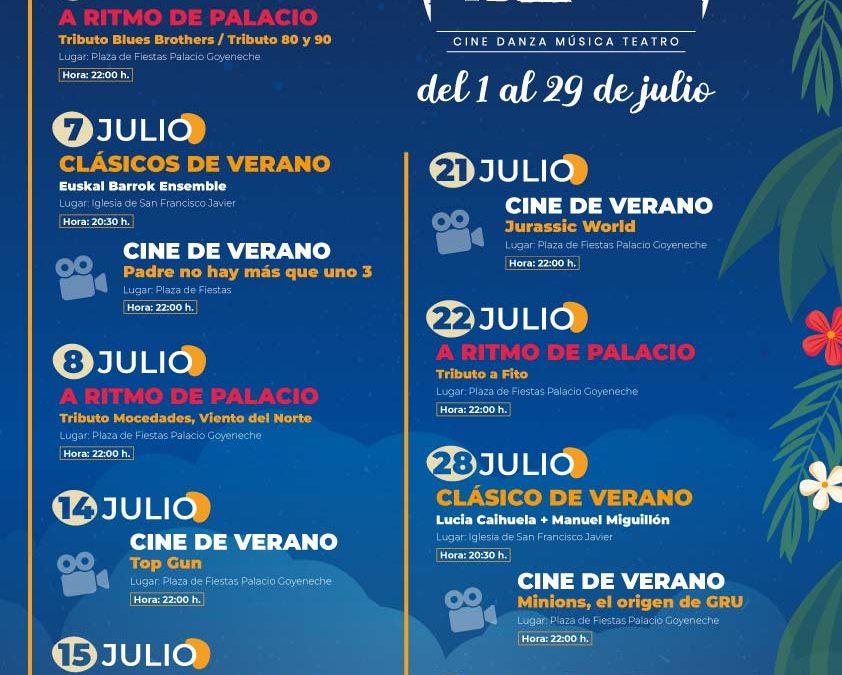 Veranos de Nuevo Baztán. Clásicos, cine y música.