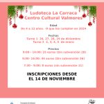 Ludoteca La Carraca. Campamentos Urbanos Navidad.