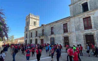 Camino de Cervantes. Más de 250 personas por la Salud