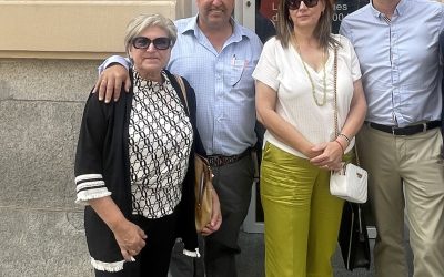 Reunión en la Consejería de Presidencia, Justicia y Administración Local