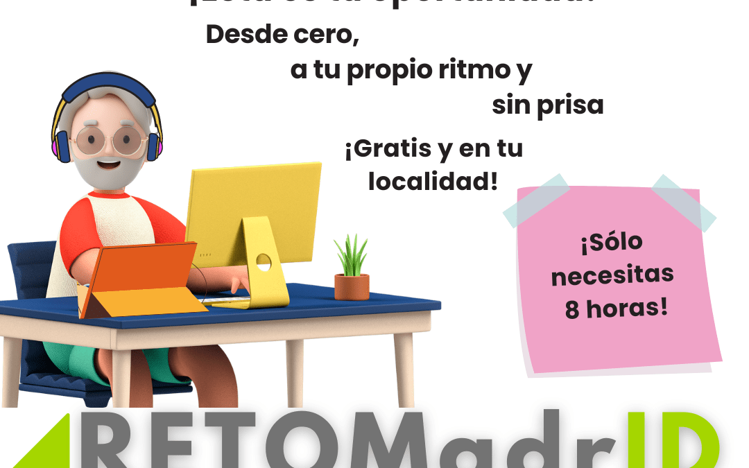 RETOMadrid. Formación gratuita para reducir la brecha digital