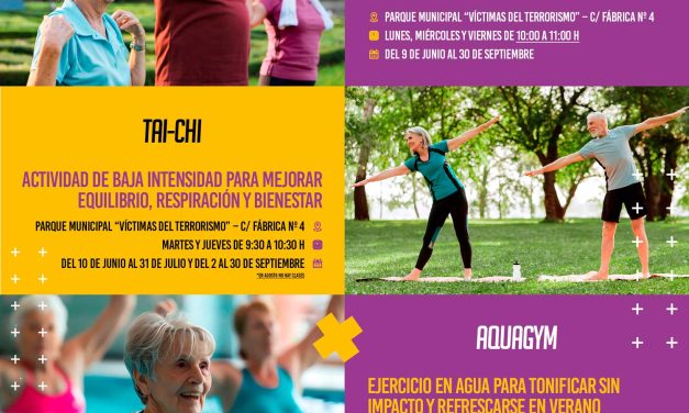 Actividades al aire libre para mayores ¡ACTÍVATE VERANO 2025!