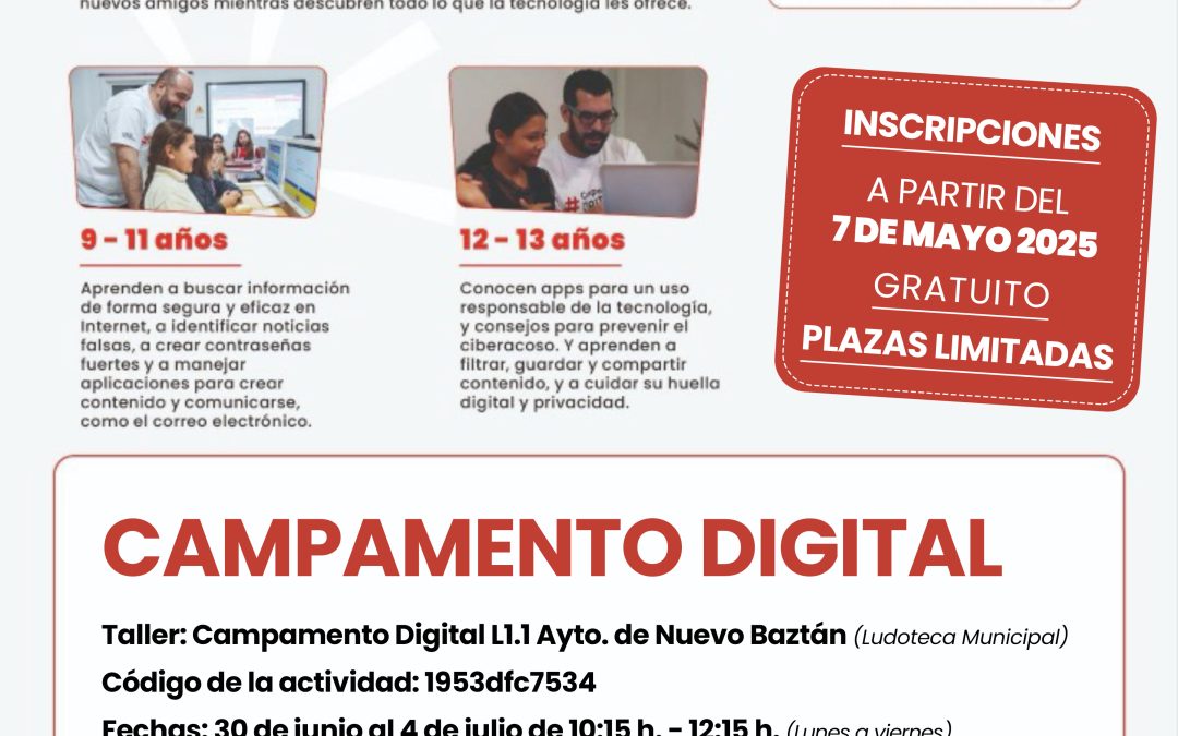 Campamento Digital en Nuevo Baztán para jóvenes