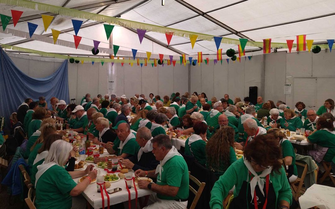 La Peña el Olmo muy presente en las Fiestas Patronales