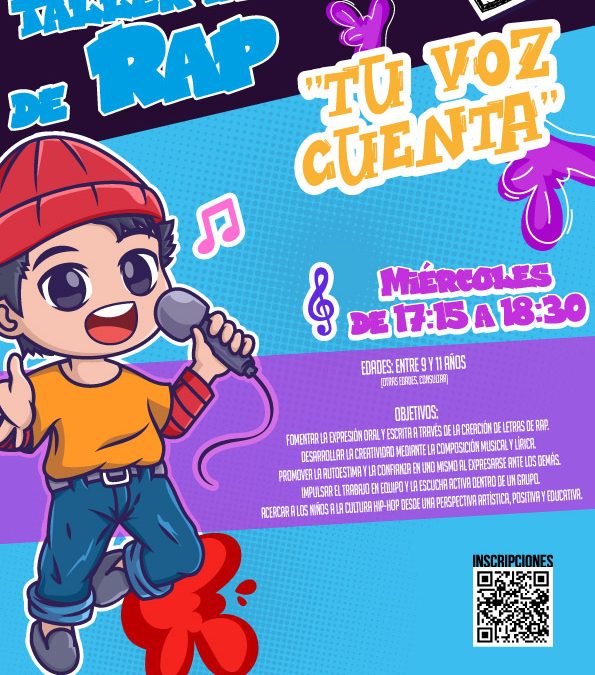 Nuevo Taller de Rap Infantil de la Ludoteca