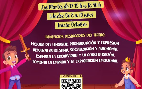 Nueva actividad de teatro infantil en Nuevo Baztán