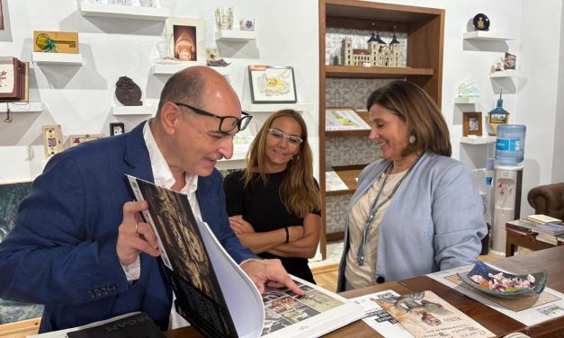Visita institucional para impulsar la cultura en Nuevo Baztán