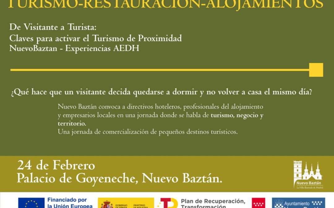 Nuevo Baztán refuerza su modelo de turismo sostenible con una jornada estratégica junto a la AEDH