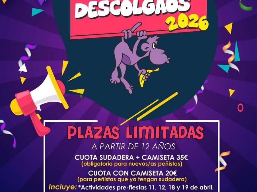 La Casa de la Juventud abre las inscripciones para la Peña Los descolgaos