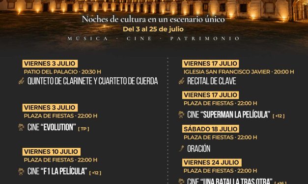 Los Veranos de Nuevo Baztán 2026 llenarán de música, cine y cultura las noches del mes de julio