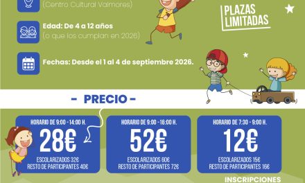 Campamento Urbano para septiembre en nuestro municipio