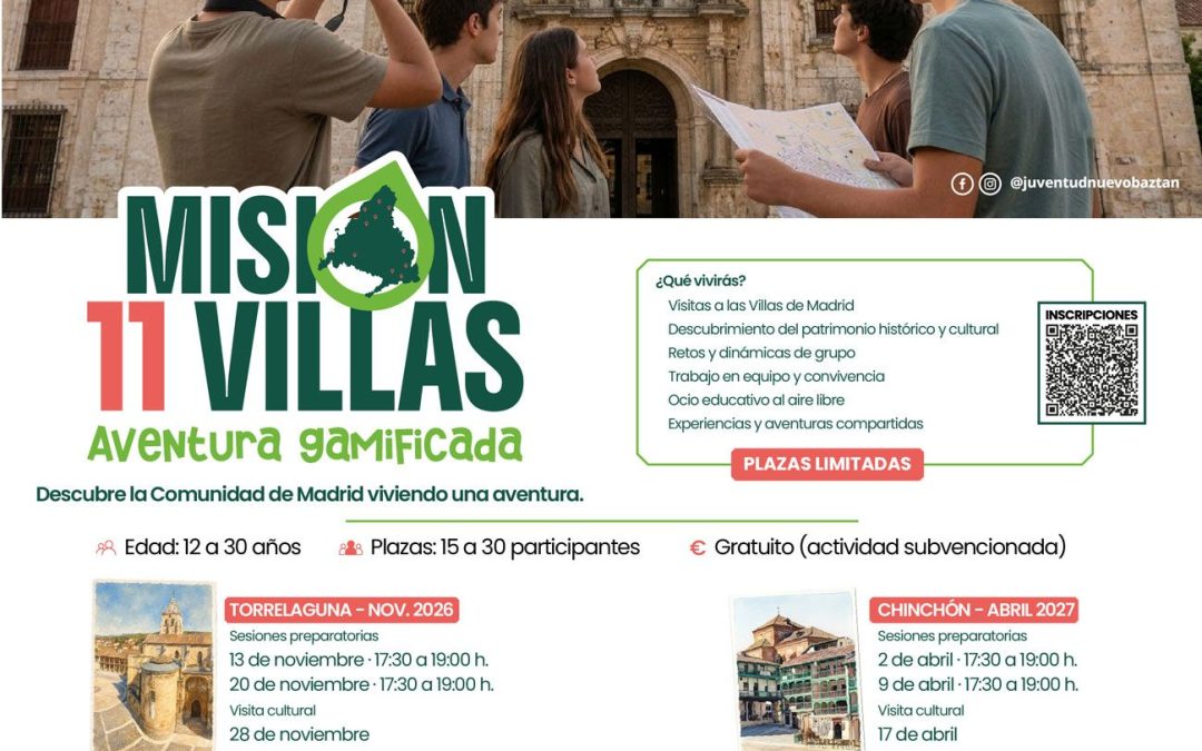 Nueva programación juvenil para el curso 2026/2027