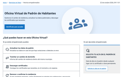 El Ayuntamiento de Nuevo Baztán incorpora la cita previa para determinados trámites del Padrón Municipal